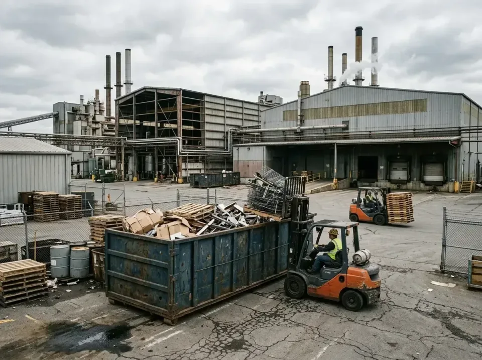 industrial-factory-scrap-conta-003 — frequently asked questions, Cheap Roll-off Dumpster Rentals in McDonough, GA